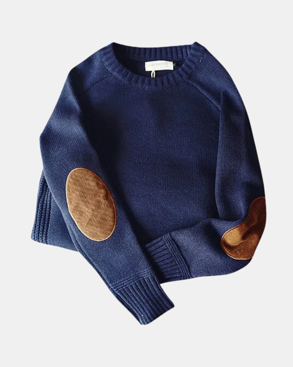 Henry - Wool Sweater with Elbows
