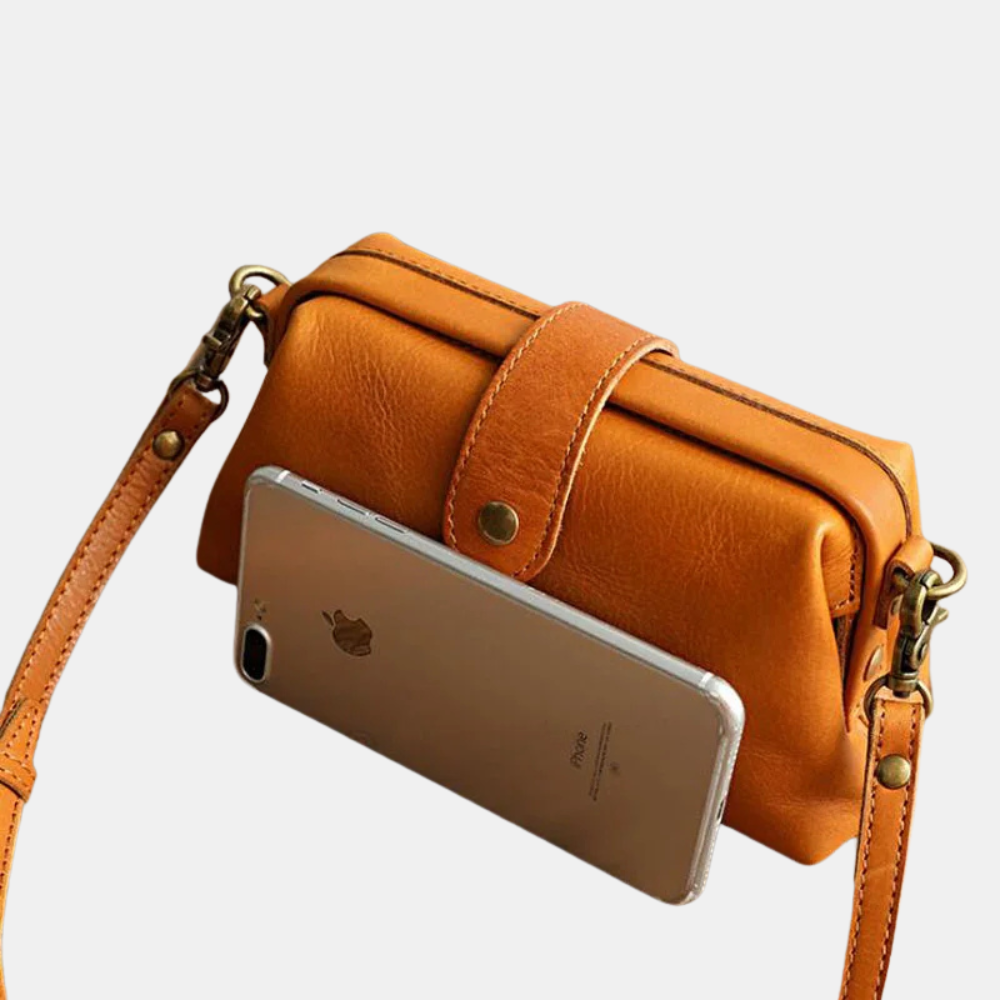 Juliette | Compact Leather Crossbody Bag