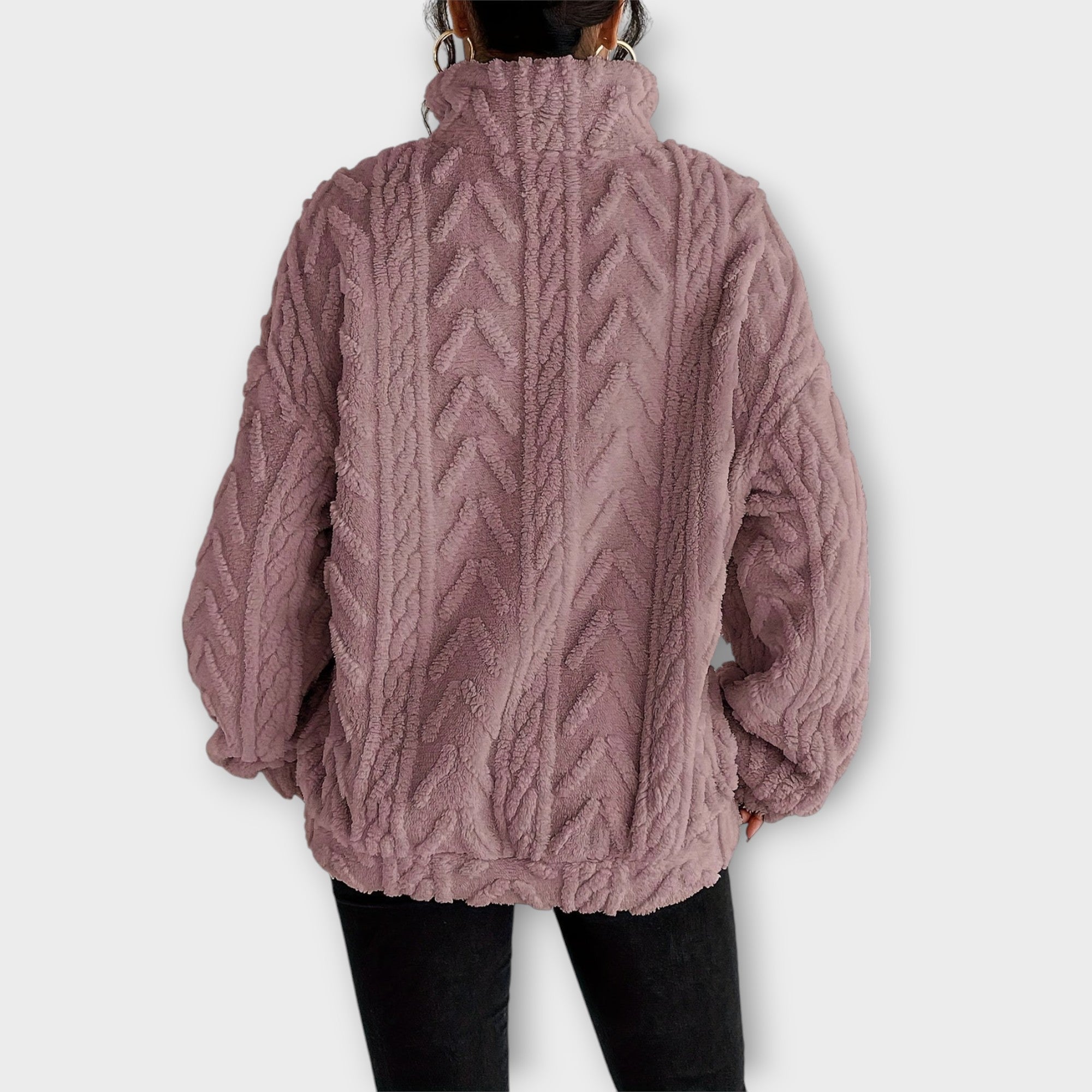 Nordiv™ | Braided Zip-Up Pullover
