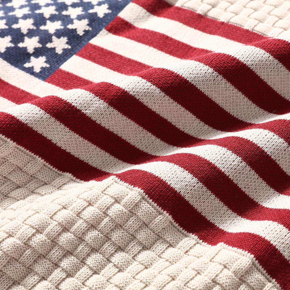 Alessandro Veneti Star & Stripe Pullover Hoodie