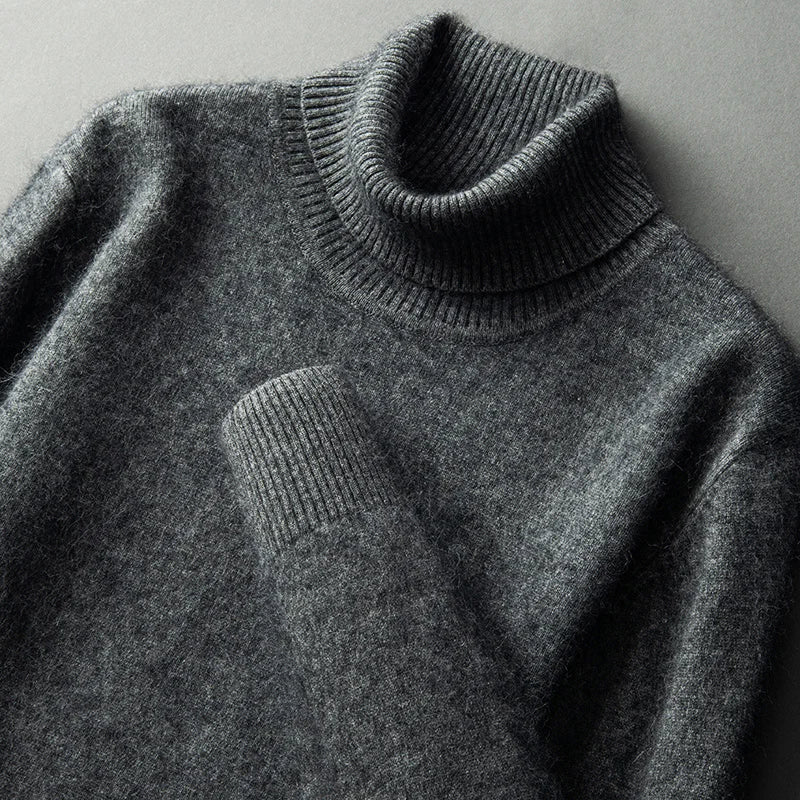 Cozy CloudSoft Turtleneck Knit Sweater