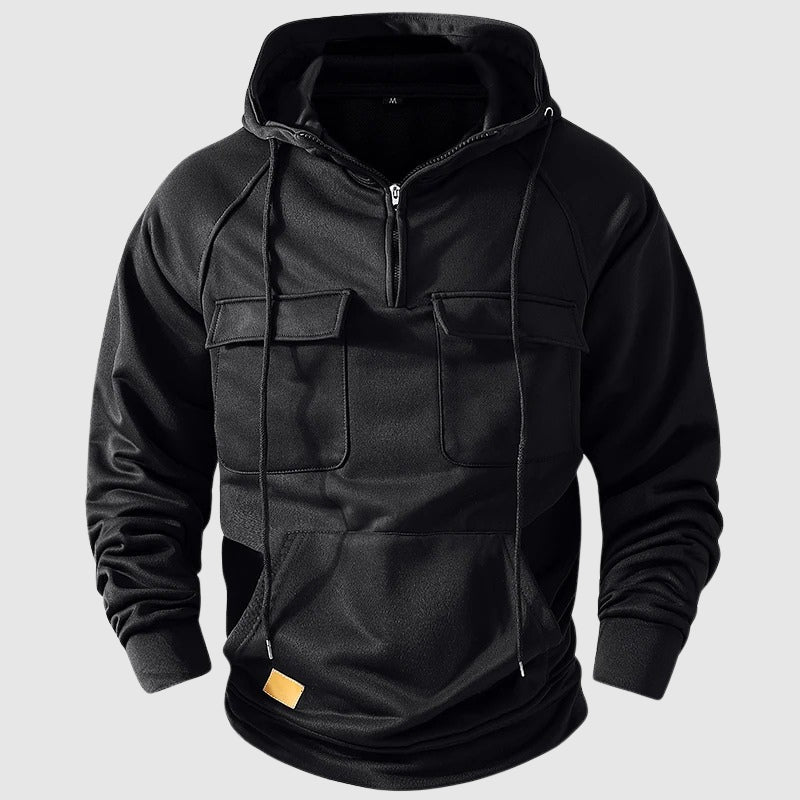 Felix Grant Versatile Multi-Pocket Hoodie
