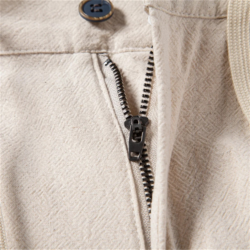 Lorenzo Vitali Linen Coastal Trousers