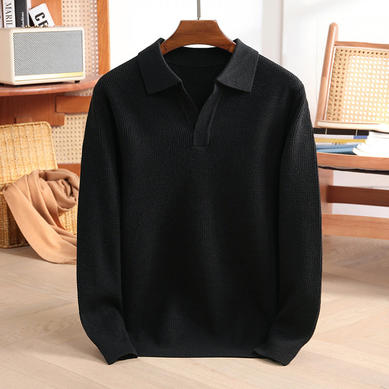 Lorenzo Vitali Knitted Polo Sweater