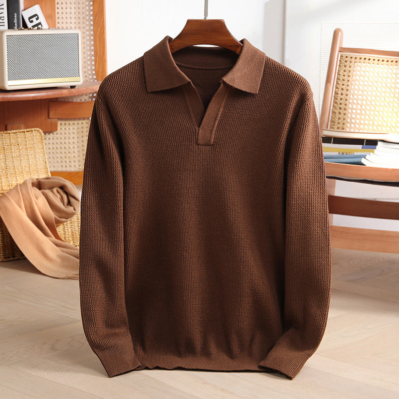 Lorenzo Vitali Knitted Polo Sweater