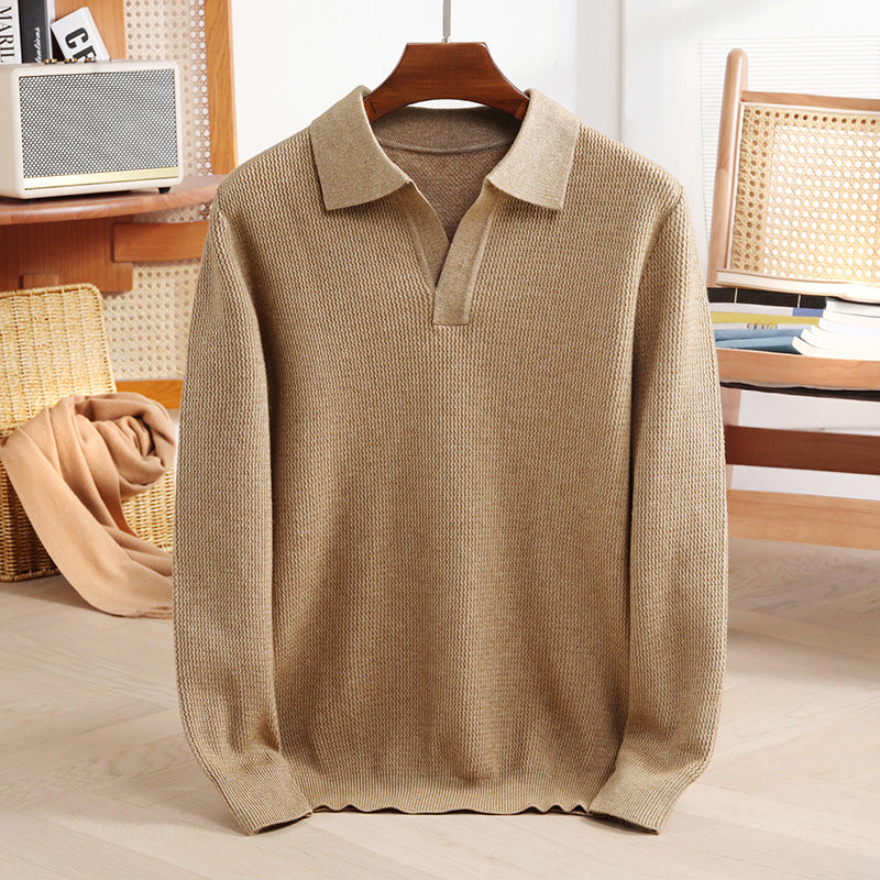 Lorenzo Vitali Knitted Polo Sweater