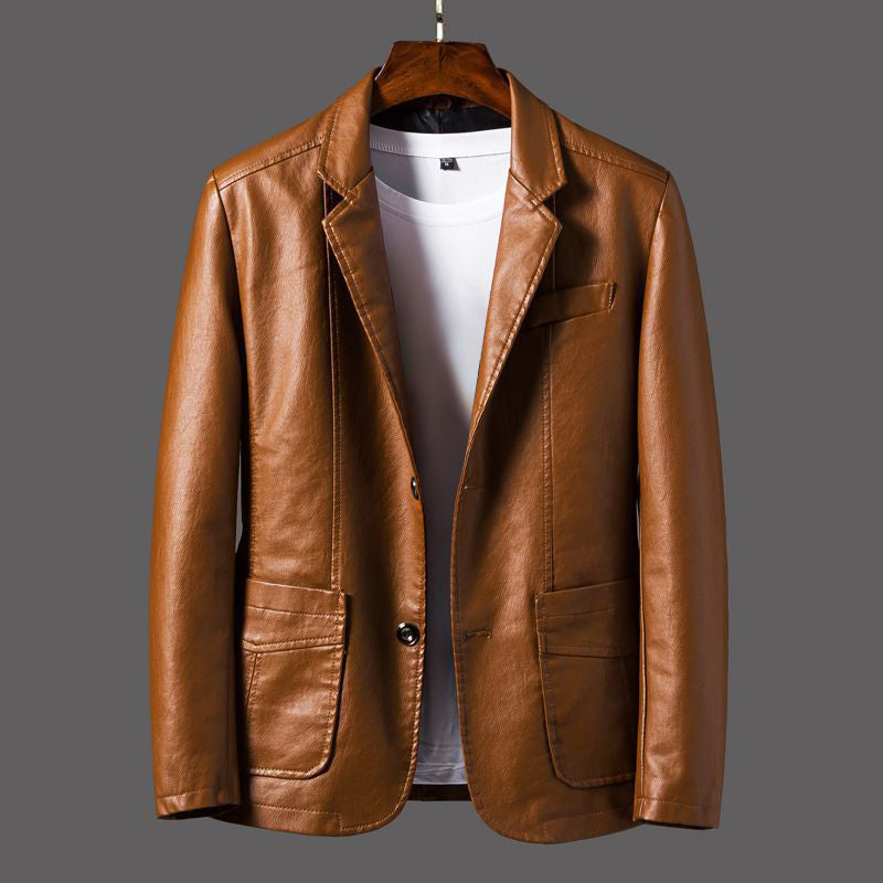 Lorenzo Vitali Genuine Leather Motorcycle Jacket