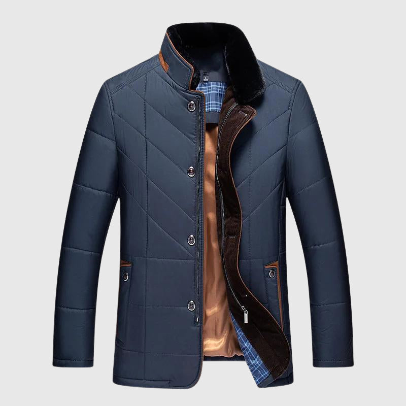 Men's Insulated Quilted Winter Coat