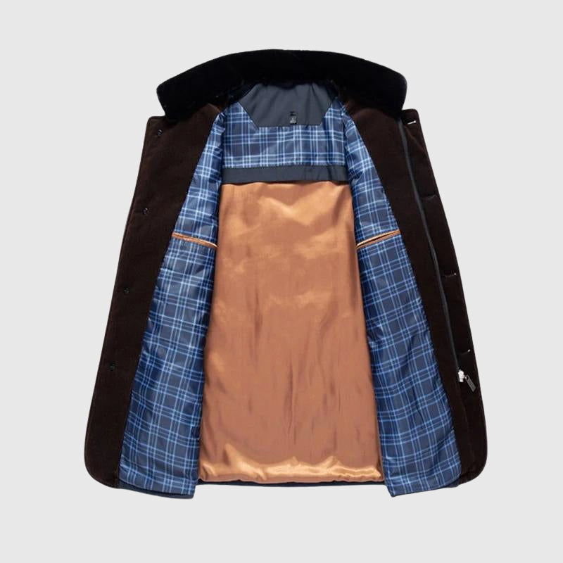 Men's Insulated Quilted Winter Coat