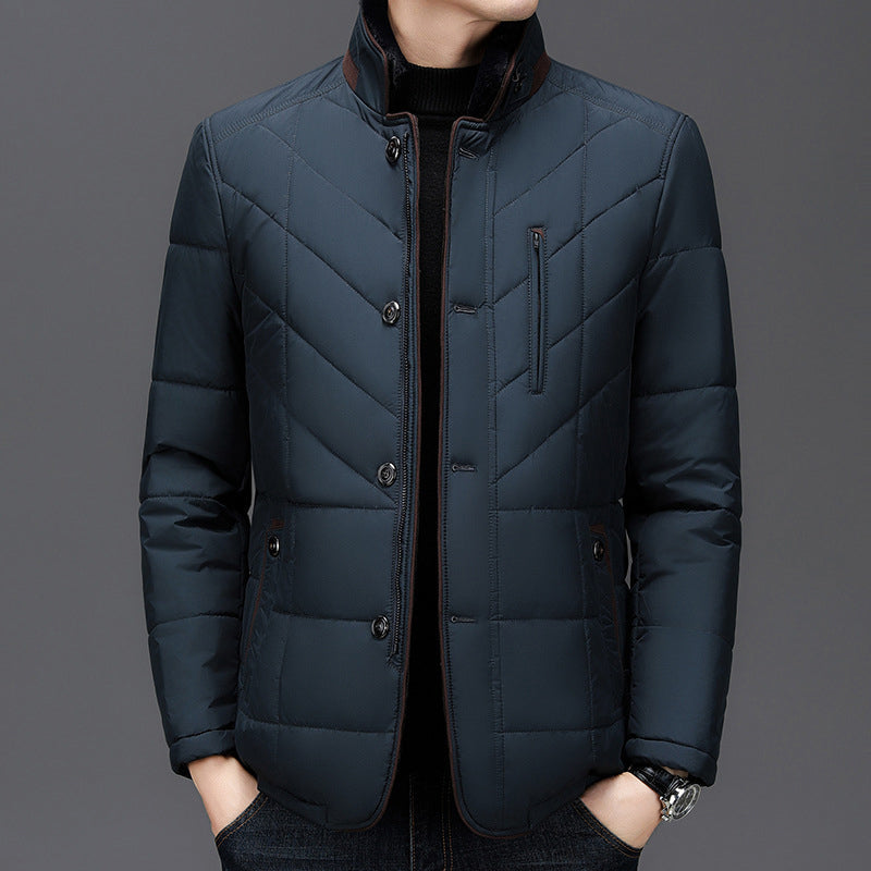 Men's Insulated Quilted Winter Coat
