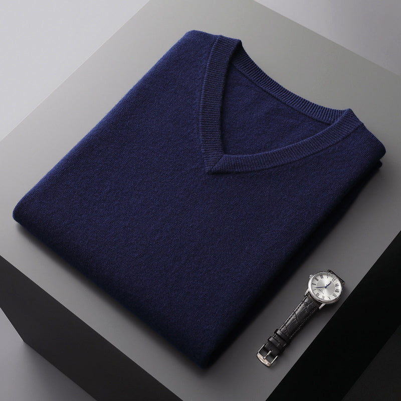 Nordiv™ | V-Neck Sweater in Wool Blend
