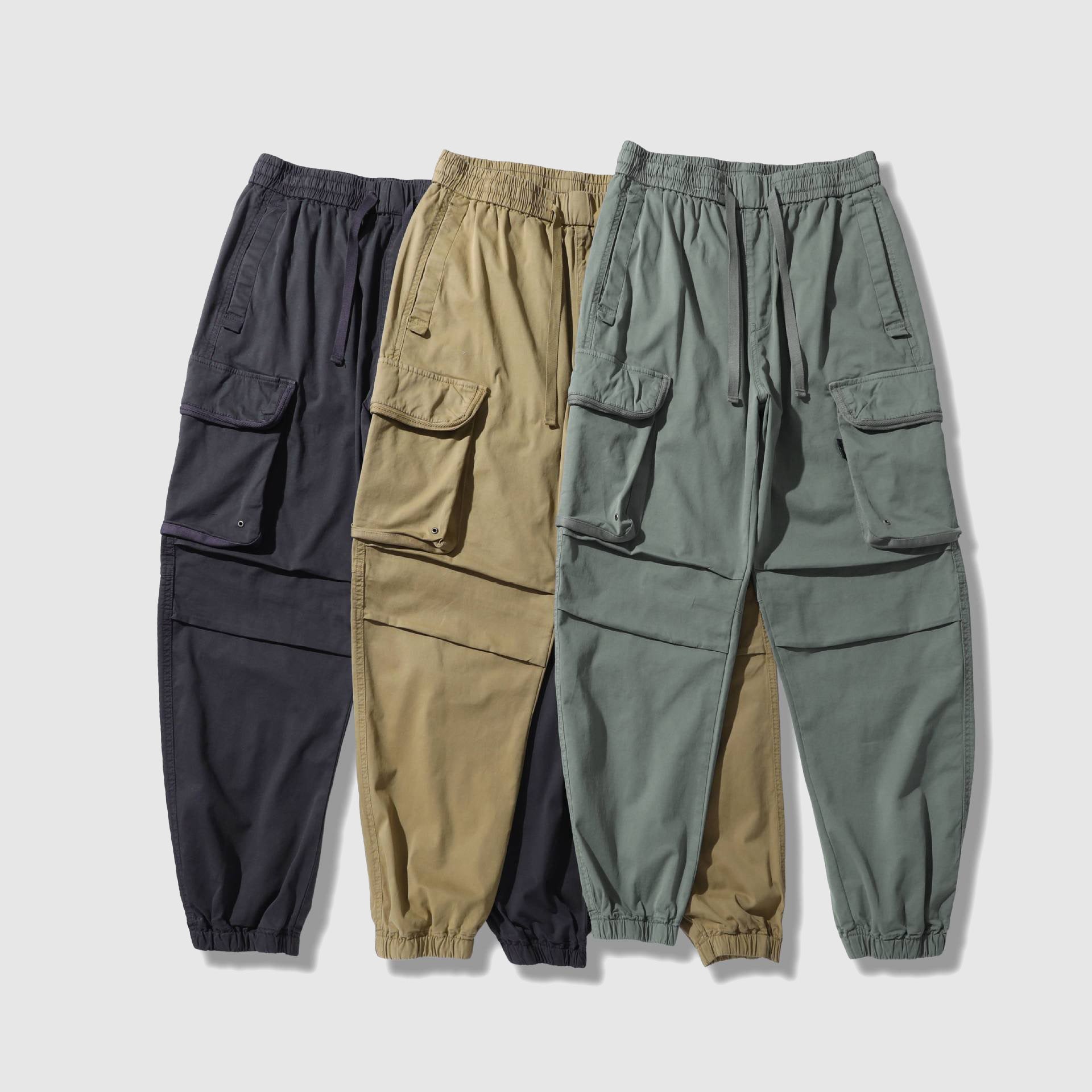 Nordiv™ | Retro Washed Cargo Utility Trousers