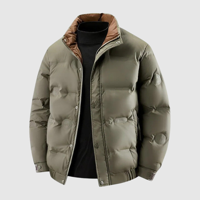 Contemporary Casual Thick Down Jacket for Men