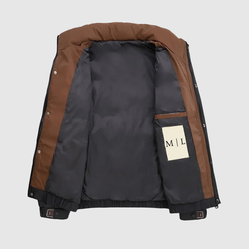 Contemporary Casual Thick Down Jacket for Men