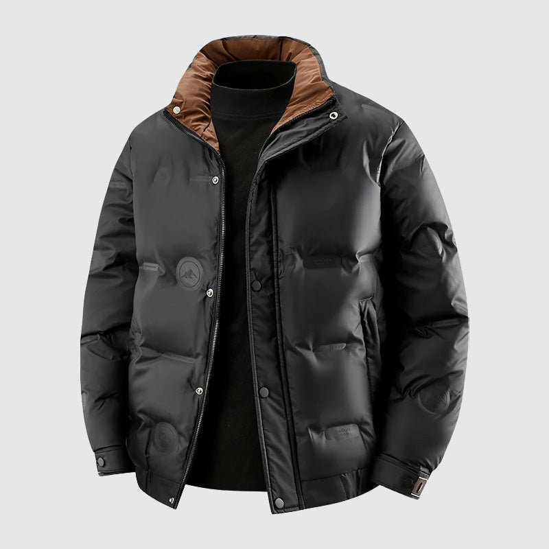 Contemporary Casual Thick Down Jacket for Men