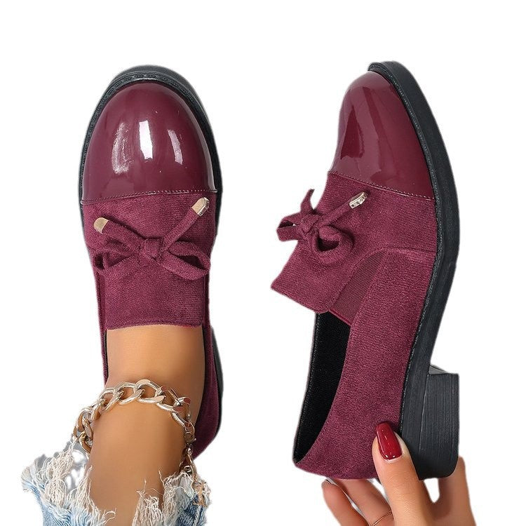 Nordiv™ | Velvet Bow Loafers