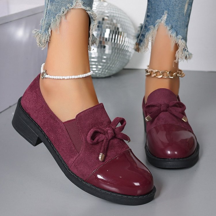 Nordiv™ | Velvet Bow Loafers