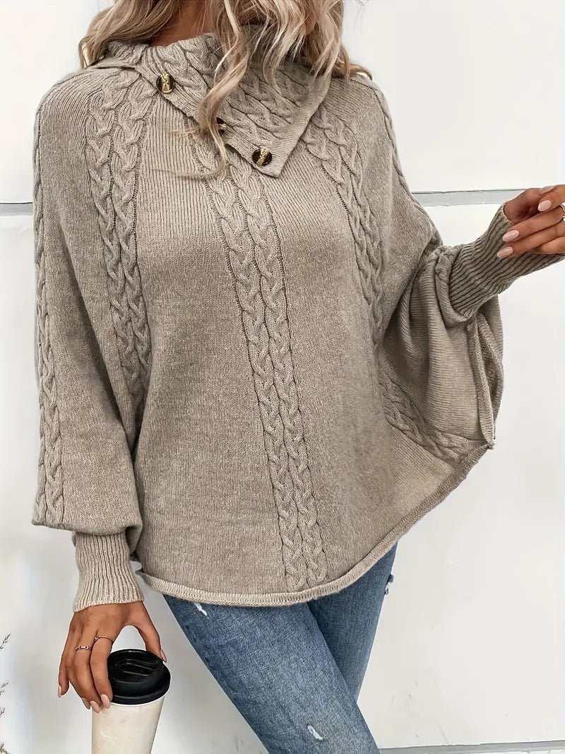 Talbot™ | Cozy Knit Button Sweater