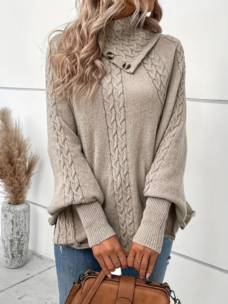 Talbot™ | Cozy Knit Button Sweater