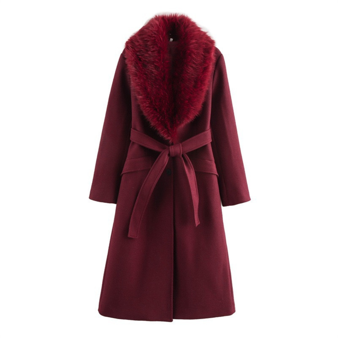 Talbot™ | Vienna Faux Fur Collar Coat