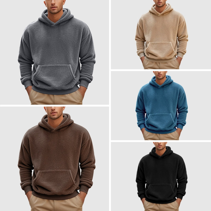 Roberto Russo Hooded Fleece Sweatshirt