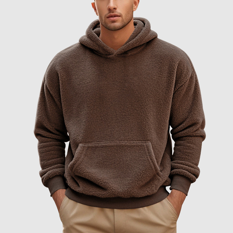 Roberto Russo Hooded Fleece Sweatshirt