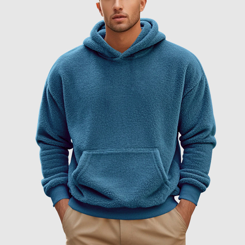 Roberto Russo Hooded Fleece Sweatshirt