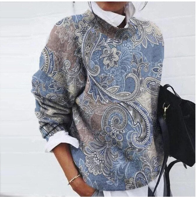 Nordiv™ | Trendy Floral Sweater