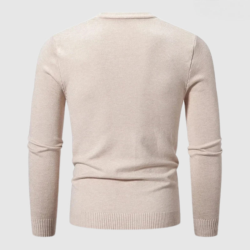 Nordiv™ | Custom-Fit Crewneck Knit Sweater