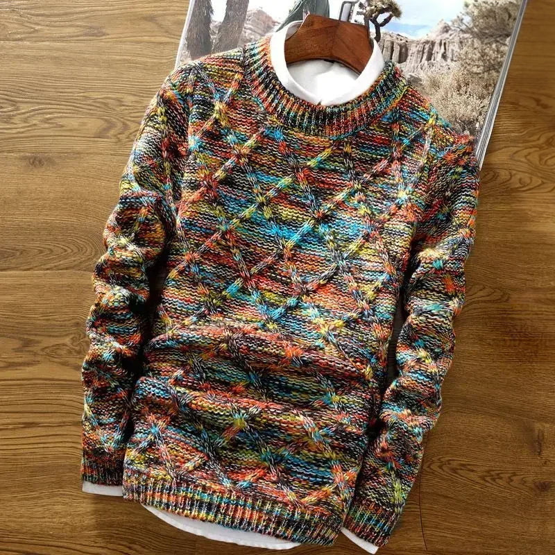 Theodore Willow Knit Wool Crewneck Sweater