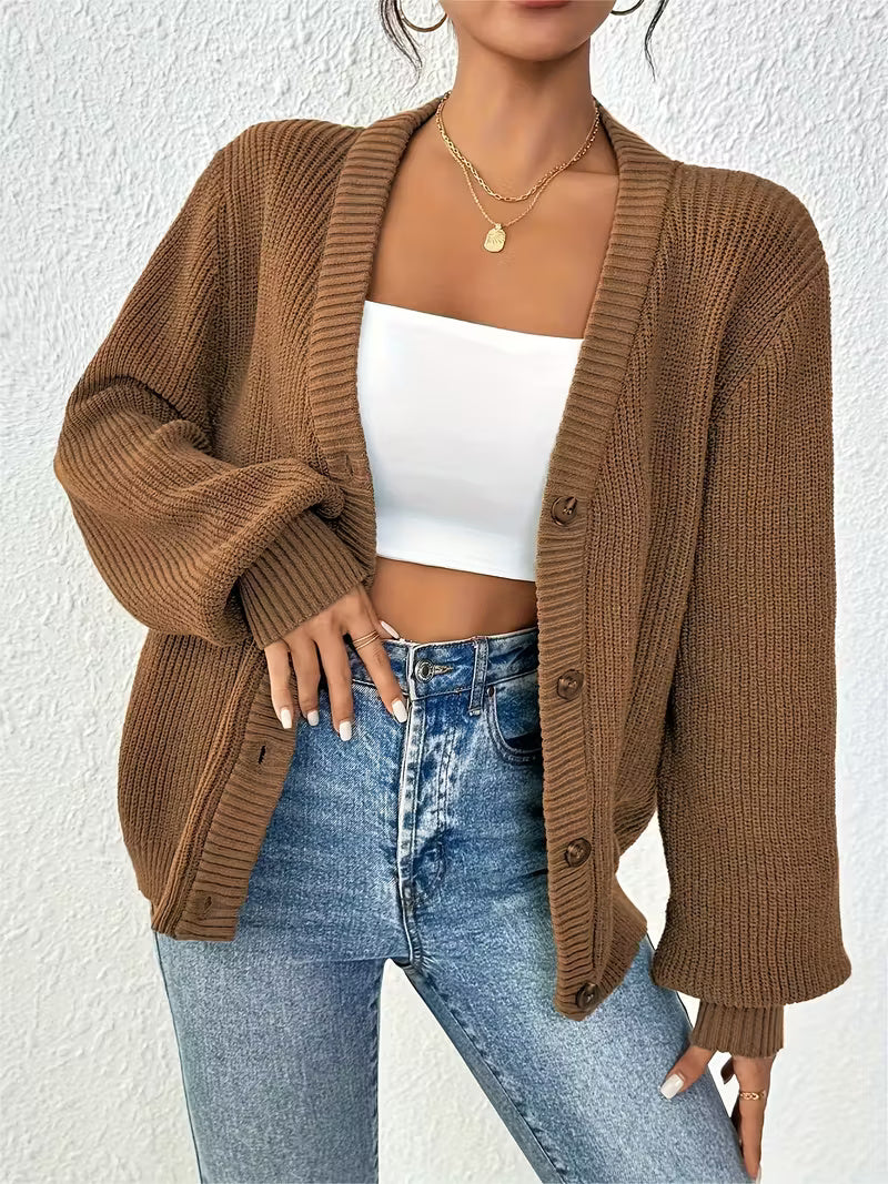 Nordiv™ | Cozy Knit Button Cardigan