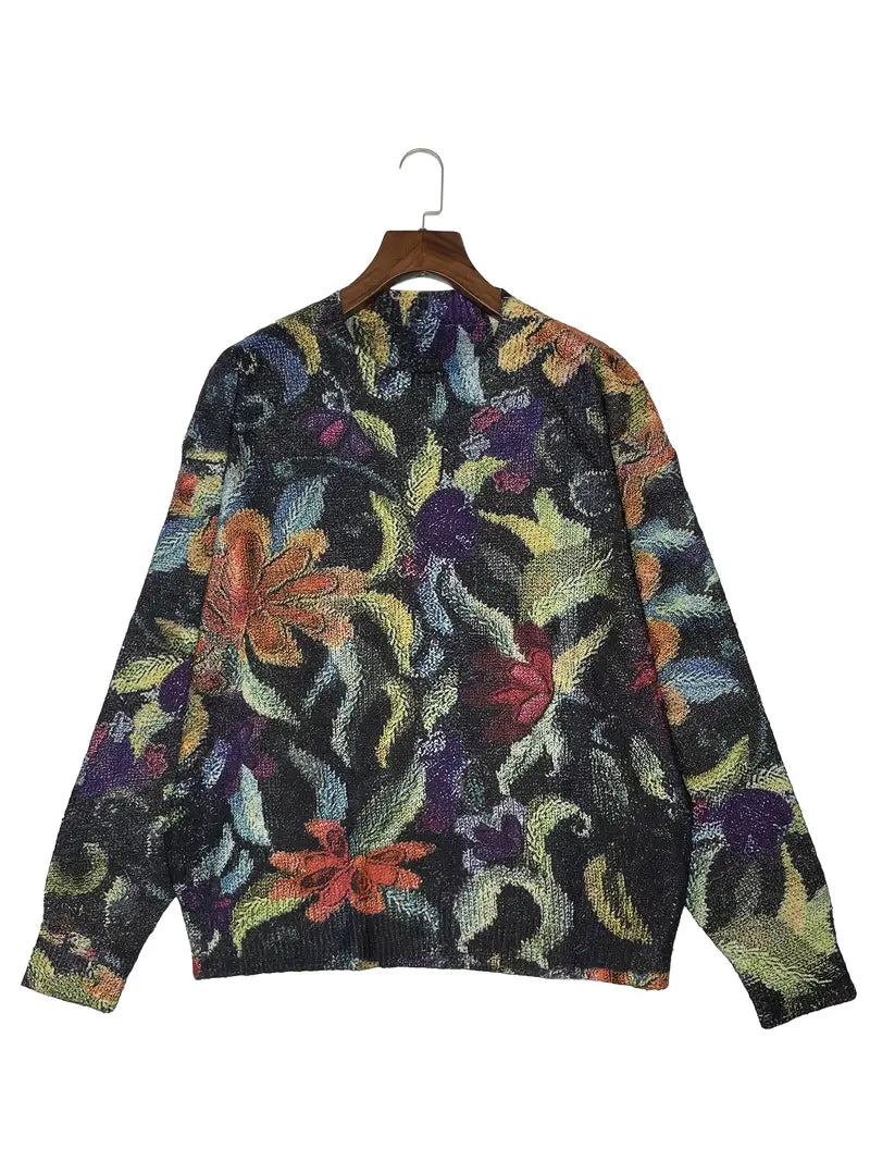 Nordiv™ | Trendy Floral Sweater