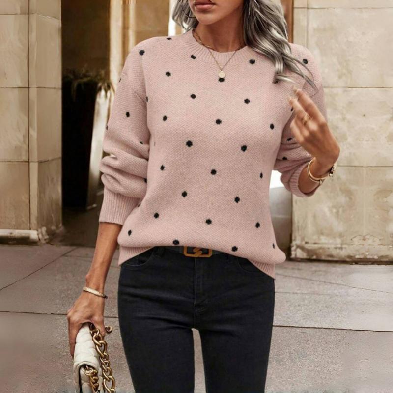 Nordiv™ | Polka Dot Knitted Sweater