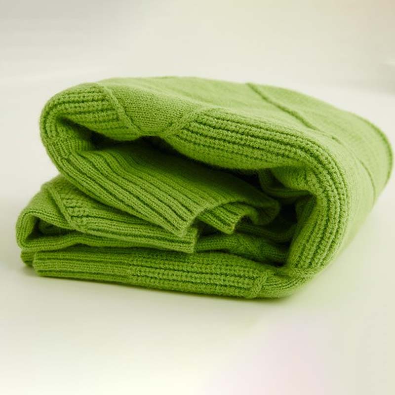 Nordiv™ | Textured Turtleneck Knit Sweater