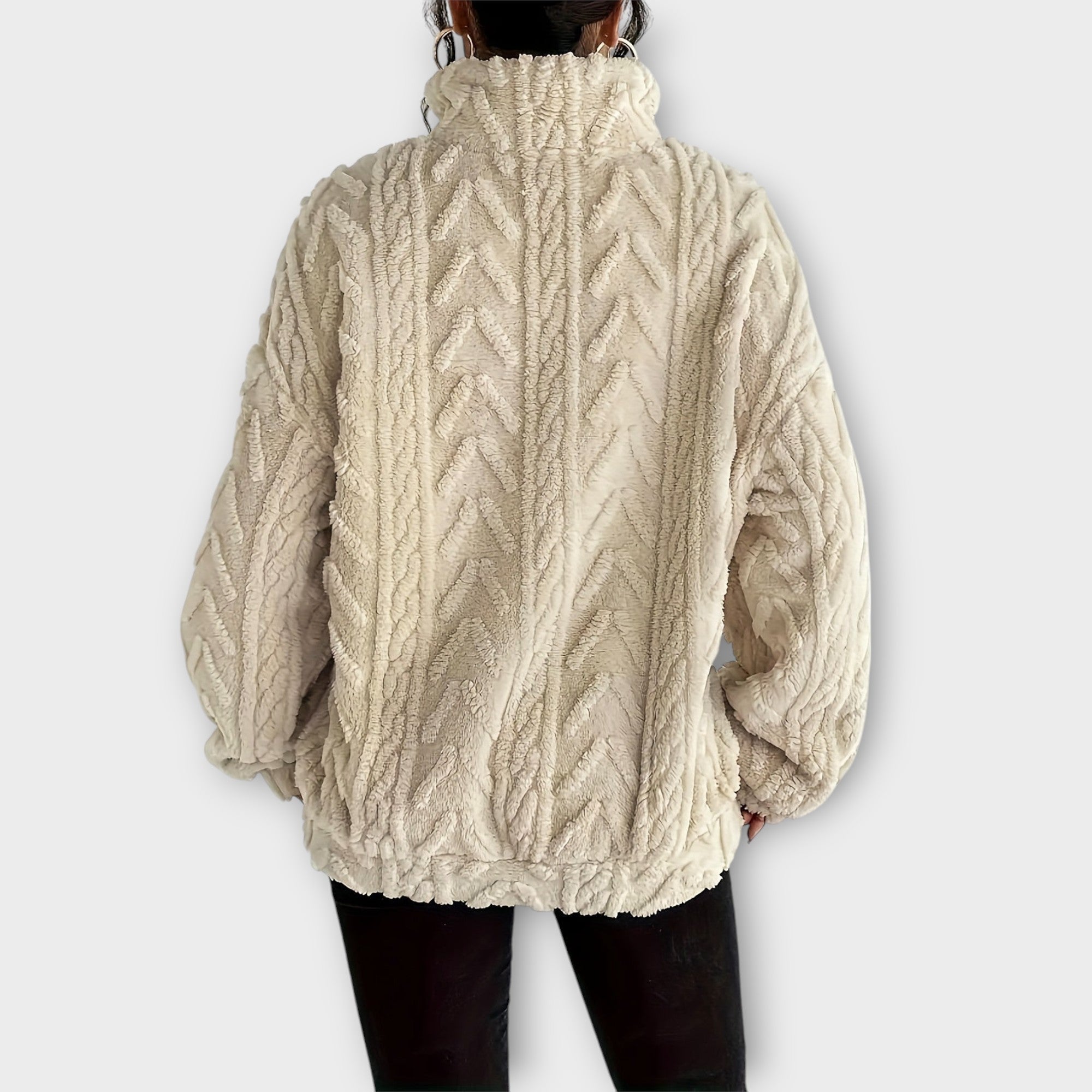Nordiv™ | Braided Zip-Up Pullover