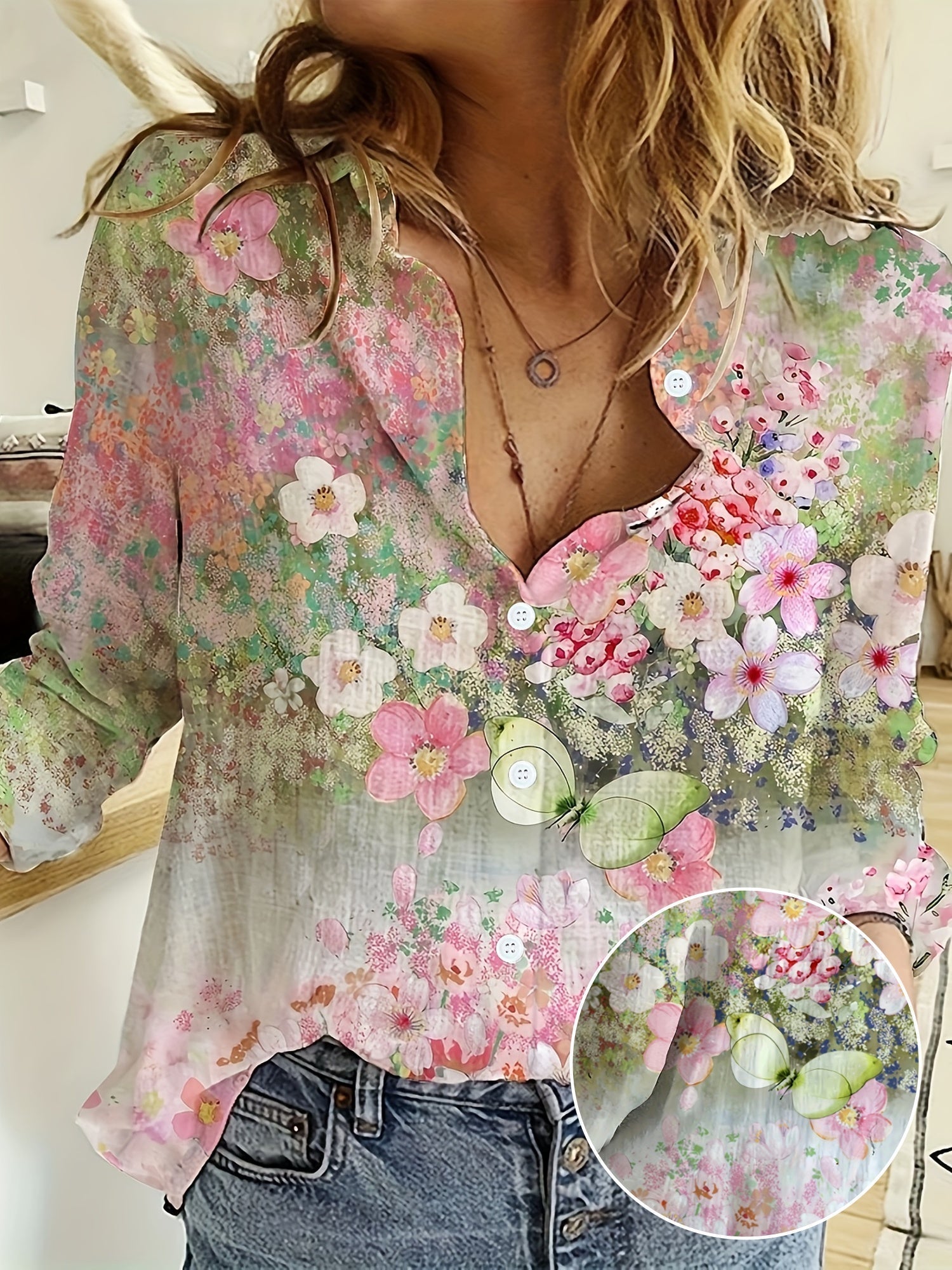 Talbot™ | Floral Boho Blouse