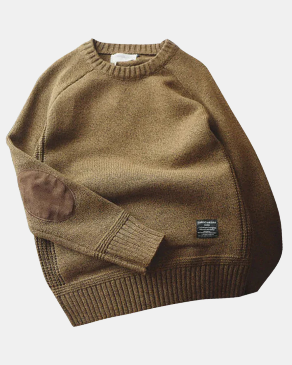 Henry - Wool Sweater with Elbows