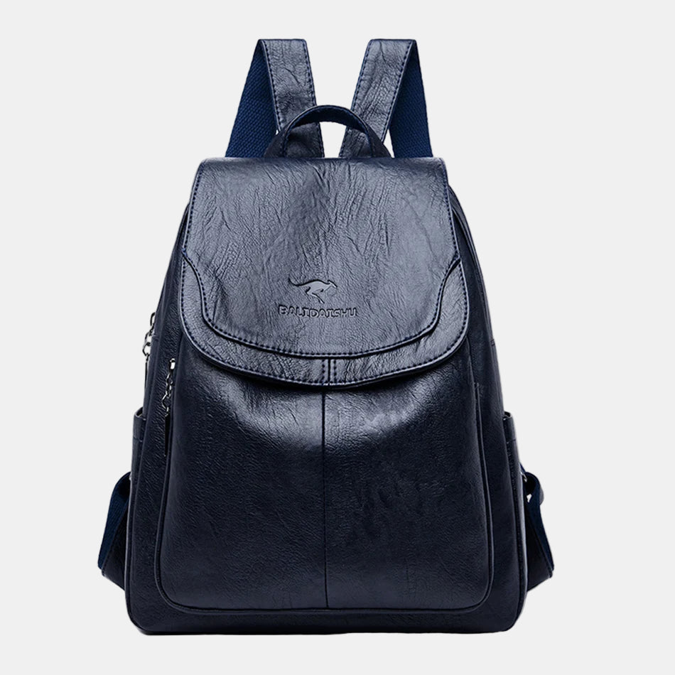 Isabella | Premium Leather Backpack with Secure Design