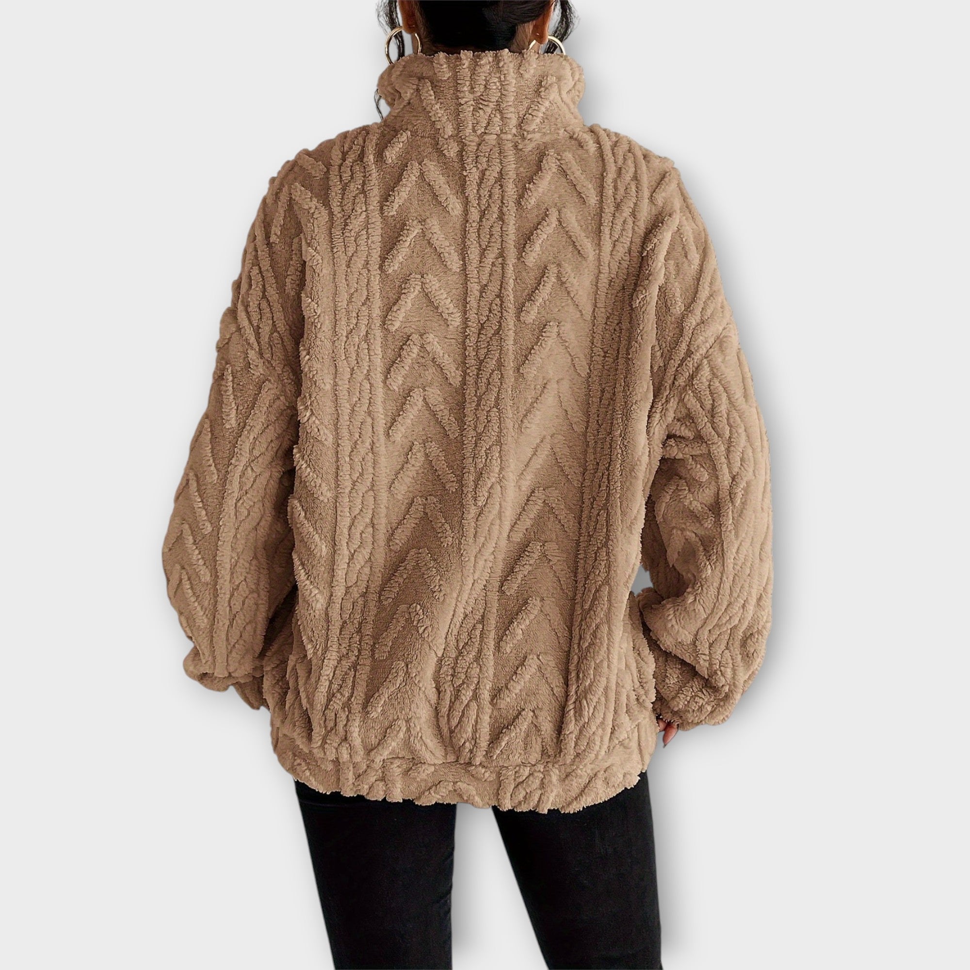 Nordiv™ | Braided Zip-Up Pullover