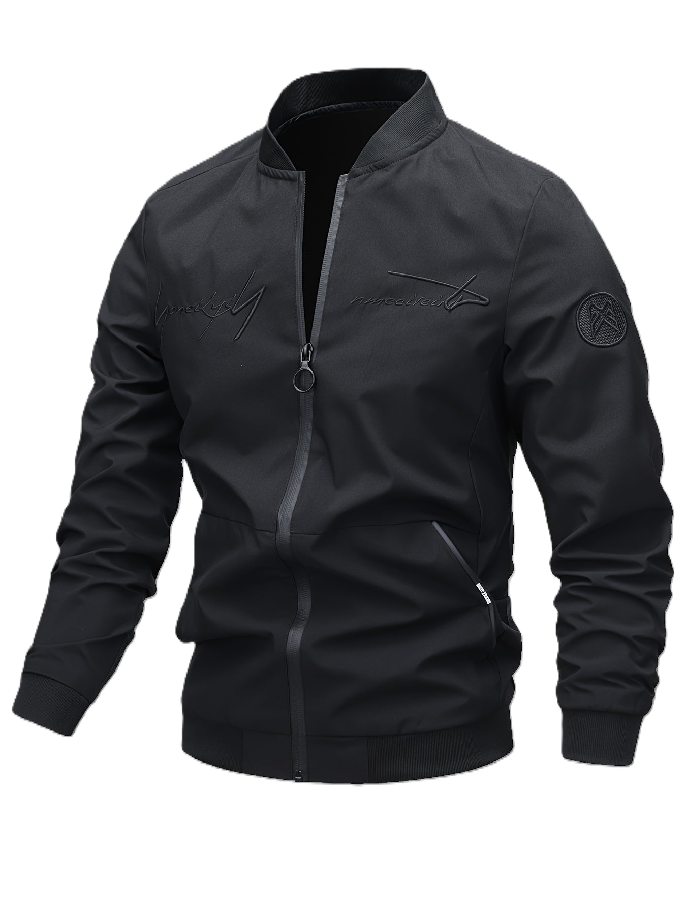 Harm | Casual Bomber Jacket with Long Sleeves