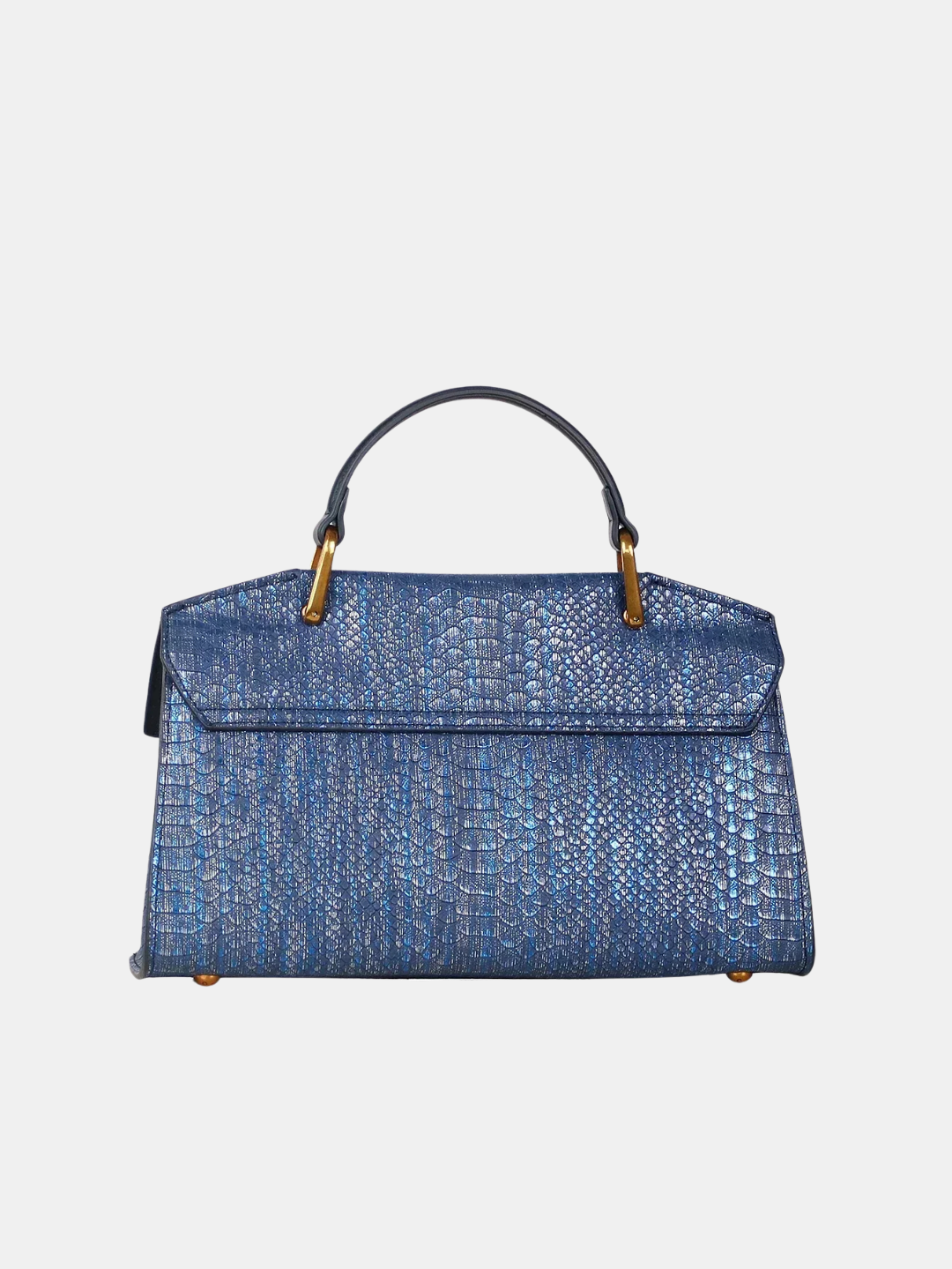 Clarissa Python Print Tote