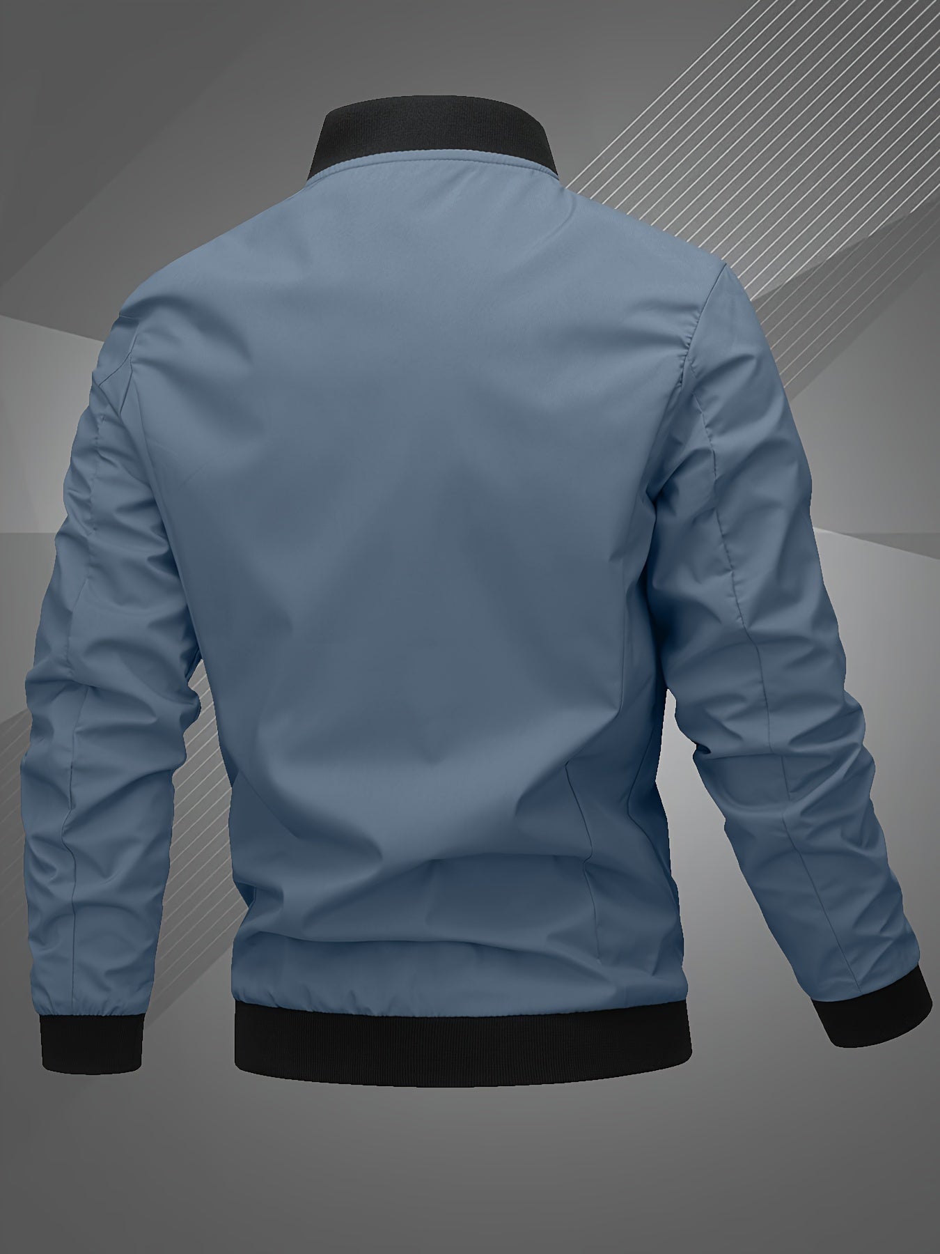 Harm | Casual Bomber Jacket with Long Sleeves