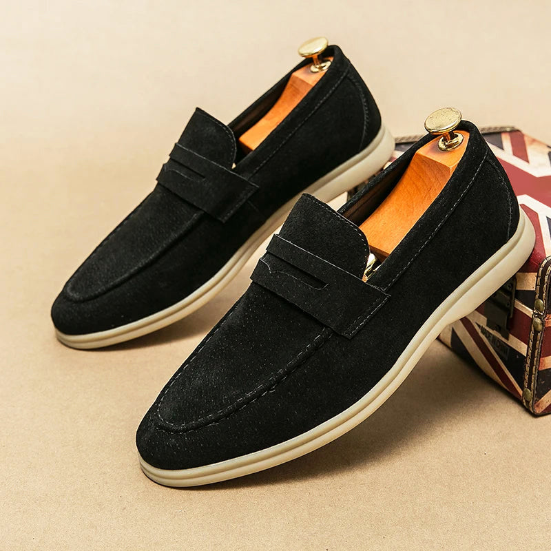 Nordiv™ | Sophisticated Suede Loafers