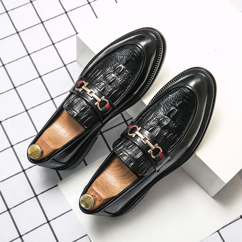 Nordiv™ | Textured Leather Loafers