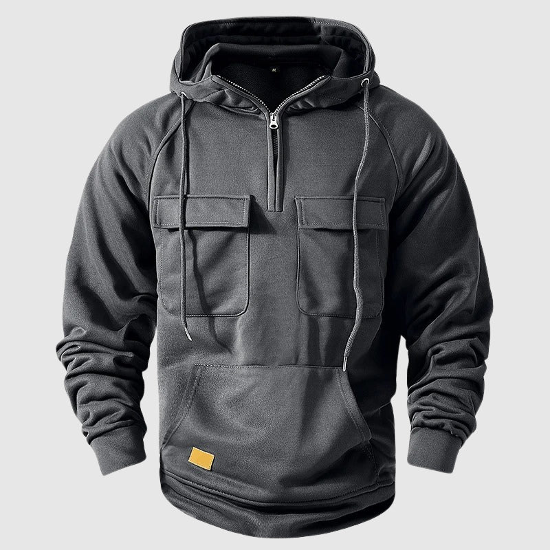 Felix Grant Versatile Multi-Pocket Hoodie