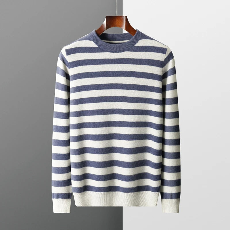 Striped Cashmere Sweater by François Blanchet