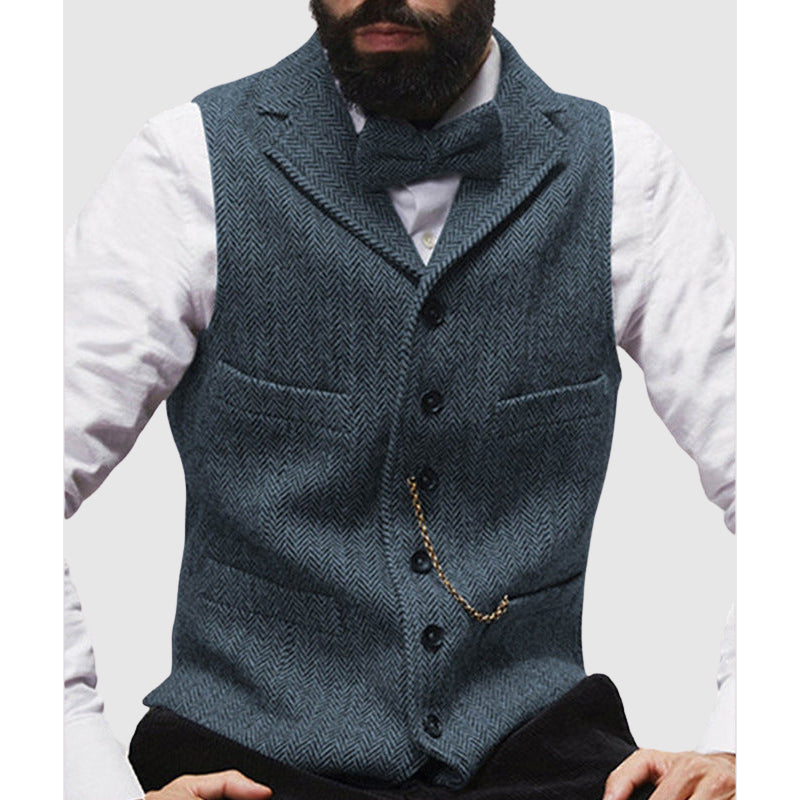 Chic Slim Fit Vest by François Blanchet