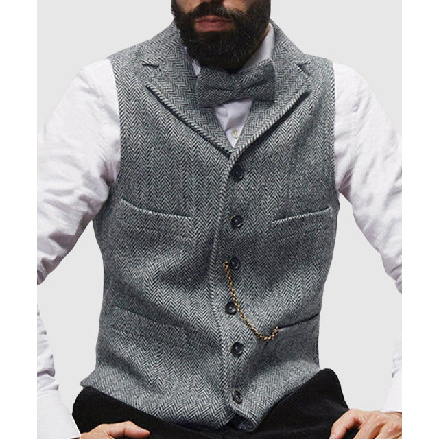 Chic Slim Fit Vest by François Blanchet