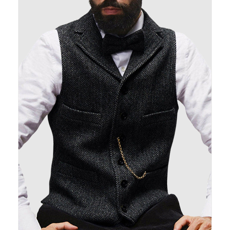 Chic Slim Fit Vest by François Blanchet