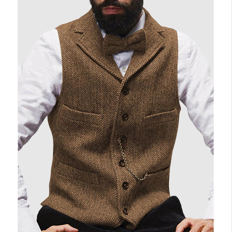 Chic Slim Fit Vest by François Blanchet